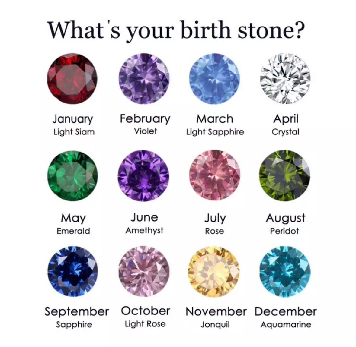 The Birthstone Ring (Gold)