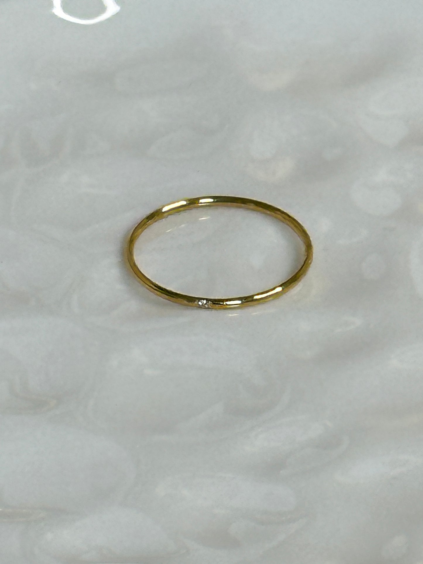The Serene Minimalist Ring